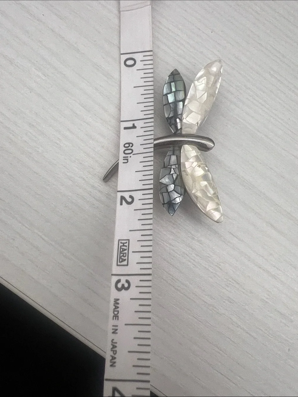 Vintage Silver Leaf Brooch Pin